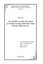 Tiểu luận các nguyên tắc sáng tạo cơ bản và vận dụng vào quá trình phát triển của máy tính xách tay   luận văn, đồ án, đề tài tốt nghiệp