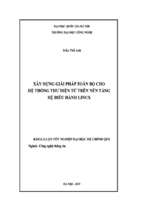 Khóa luận xây dựng giải pháp toàn bộ cho hệ thống thư điện tử trên nền tảng hệ điều hành linux   luận văn, đồ án, đề tài tốt nghiệp