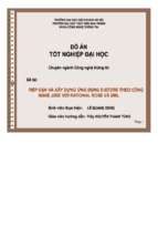 đề tài tiếp cận và xây dựng ứng dụng e store theo công nghệ j2ee với rational rose và uml   luận văn, đồ án, đề tài tốt nghiệp
