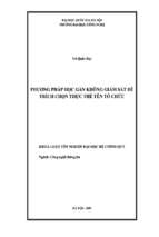 Khóa luận phương pháp học gần không giám sát để trích chọn thực thể tên tổ chức   luận văn, đồ án, đề tài tốt nghiệp