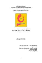 Xử lý ảnh   dò biên   luận văn, đồ án, đề tài tốt nghiệp