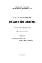 đối sánh tự động lược đồ xml   luận văn, đồ án, đề tài tốt nghiệp