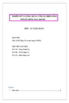 Môn_ an toàn mạng   nghiên cứu và cung cấp các công cụ chống spam trên hệ thống mail server   luận văn, đồ án, đề tài tốt nghiệp