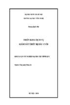 Khóa luận triển khai dịch vụ giám sát thiết bị đầu cuối   luận văn, đồ án, đề tài tốt nghiệp