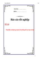 đề tài tìm hiểu và đánh giá một số hệ thống hỗ trợ lưu trữ lớn   luận văn, đồ án, đề tài tốt nghiệp