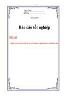 Phân tách cụm danh từ cơ sở triếng việt sử dụng mô hình crf   luận văn, đồ án, đề tài tốt nghiệp