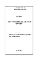 Khóa luận kiểm chứng đặt tả uml cho tác tử phần mềm   luận văn, đồ án, đề tài tốt nghiệp