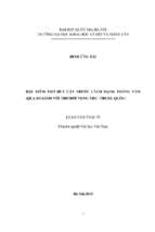 đặc điểm thơ huy cận trước cách mạng tháng tám (qua so sánh với thơ đới vọng thư – trung quốc)