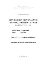 điển hình hoá trong văn xuôi hiện thực phê phán việt nam (giai đoạn 1930   1945)