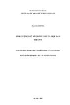 Hình tượng bác hồ trong thơ ca việt nam 1945   1975