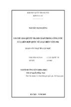 Cơ chế giải quyết tranh chấp trong công ước của liên hợp quốc về luật biển năm 1982