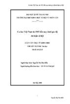 Ca dao việt nam từ 1945 đến nay dưới góc độ dư luận xã hội