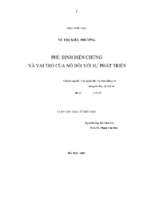 Phủ định biện chứng và vai trò của nó đối với sự phát triển