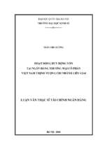 Hoạt động huy động vốn tại ngân hàng thương mại cổ phần việt nam thịnh vượng chi nhánh liễu giai