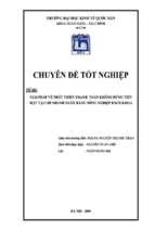 Chuyên đề giải pháp về phát triển thanh toán không dùng tiền mặt tại chi nhánh ngân hàng nông nghiệp bách khoa, luận văn tốt nghiệp đại học, thạc sĩ, đồ án,tiểu luận tốt nghiệp