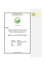 Nghiên cứu một số đặc điểm lâm học và phân bố tự nhiên của loài xoan đào (pygeum arboreum endl) tại xã yên mỹ   huyện chợ đồn   tỉnh bắc kạn