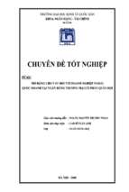 Chuyên đề mở rộng cho vay đối với doanh nghiệp ngoài quốc doanh tại ngân hàng thương mại cổ phần quân đội, luận văn tốt nghiệp đại học, thạc sĩ, đồ án,tiểu luận tốt nghiệp