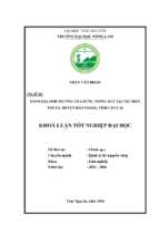 đánh giá sinh trưởng của rừng trồng quế tại thị trấn phố lu   huyện bảo thắng   tỉnh lào cai