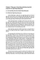 Chuyên đề một số giải pháp nhằm tăng cường hoạt động marketing tại ngân hàng nông nghiệp và phát triển nông thôn chi nhánh bắc hà nội, luận văn tốt nghiệp đại học, thạc sĩ, đồ án,tiểu luận tốt nghiệp