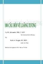 100 câu hỏi loãng xương