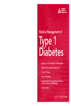 Medical management of type 1 diabetes 6th edition