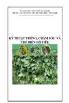 Tai lieu  ky thuat trong ho tieu