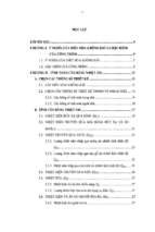 Đồ án Thiết kế hệ thống điều hòa không khí cho tòa nhà E-75 Đinh Tiên Hoàng-Bưu điện TPHà Nội