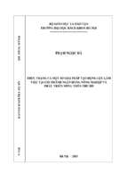 Luận văn thực trạng và một số biện pháp tạo động lực làm việc tại chi nhánh ngân hàng nông nghiệp và phát triển nông thôn việt nam