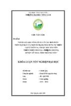 đánh giá khả năng tích lũy các bon phần trên mặt đất của một số trạng thái rừng tự nhiên tại xã thần sa, thuộc khu bảo tồn thiên nhiên thần sa   phượng hoàng   huyện võ nhai   tỉnh thái nguyên.