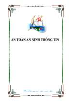 An toàn an ninh thông tin   luận văn, đồ án, đề tài tốt nghiệp