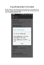 11 mẹo tiết kiệm dữ liệu 3g trên android   luận văn, đồ án, đề tài tốt nghiệp