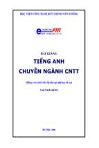 đề tài tiếng anh chuyên ngành công nghệ thông tin ( lý thuyết)   luận văn, đồ án, đề tài tốt nghiệp