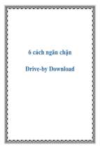 6 cách ngăn chặn drive by download   luận văn, đồ án, đề tài tốt nghiệp