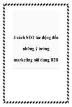 4 cách seo tác động đến những ý tưởng marketing nội dung b2b   luận văn, đồ án, đề tài tốt nghiệp