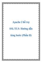 Apache 2 hỗ trợ ssl_tls_ hướng dẫn từng bước (phần ii)  