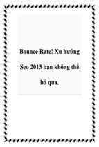 Bounce rate! xu hướng seo 2013 bạn không thể bỏ qua   luận văn, đồ án, đề tài tốt nghiệp