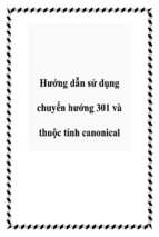 Hướng dẫn sử dụng chuyển hướng 301 và thuộc tính canonical   luận văn, đồ án, đề tài tốt nghiệp