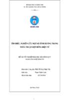 đồ án tìm hiểu, nghiên cứu một số tình huống trong thỏa thuận hợp đồng điện tử   luận văn, đồ án, đề tài tốt nghiệp