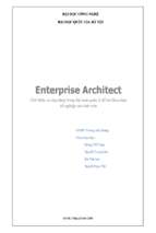 Enterprise architect giới thiệu và ứng dụng trong bài toán quản lý khóa luận tốt nghiệp của sinh viên   luận văn, đồ án, đề tài tốt nghiệp