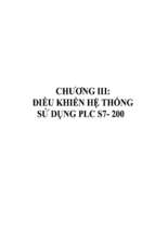 đồ án điều khiển hệ thống sử dụng plc s7  200   luận văn, đồ án, đề tài tốt nghiệp