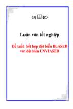 Luận văn đề xuất kết hợp đột biến blased với đột biến unviased   luận văn, đồ án, đề tài tốt nghiệp