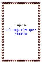 Luận văn giới thiệu tổng quan về ofdm   luận văn, đồ án, đề tài tốt nghiệp