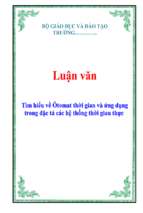 Luận văn tìm hiểu về ôtomat thời gian và ứng dụng trong đặc tả các hệ thống thời gian thực   luận văn, đồ án, đề tài tốt nghiệp