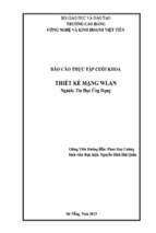 Tin học ứng dụng   thiết kế mạng wlan   luận văn, đồ án, đề tài tốt nghiệp