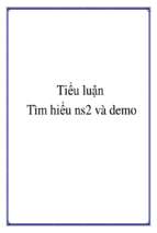 Tiểu luận tìm hiểu ns2 và demo   luận văn, đồ án, đề tài tốt nghiệp