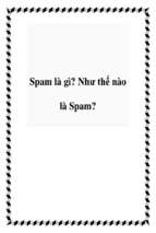 Spam là gì_ như thế nào là spam_   luận văn, đồ án, đề tài tốt nghiệp