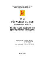 đồ án tìm hiểu và ứng dụng vlan cho bệnh viện nội tiết trung ương   luận văn, đồ án, đề tài tốt nghiệp