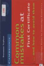 FCE common mistakes - LỖI TIẾNG ANH HAY GẶP NHẤT.