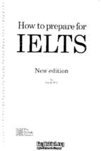 How to prepare for ielts (link audio ở trang cuối cùng)