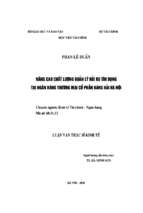 Luận văn nâng cao chất lượng quản lý rủi ro tín dụng tại ngân hàng thương mại cổ phần hàng hải hà nội, luận văn tốt nghiệp đại học, thạc sĩ, đồ án,tiểu luận tốt nghiệp